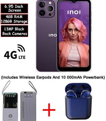 INOI Note 13s 128GB Storage & 4GB Ram Android Smart Phone