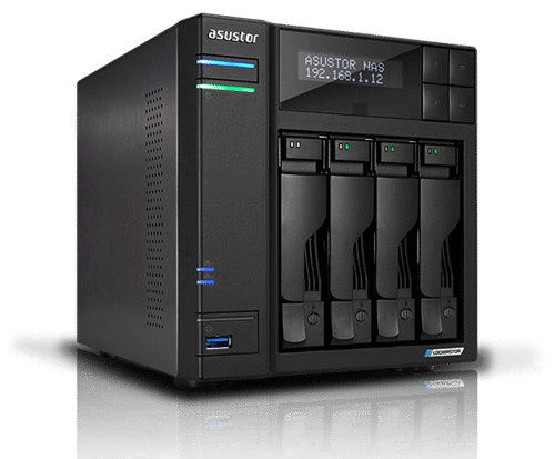 Asustor Lockerstor 4 Gen2 4 Bay NAS No Hard Drive