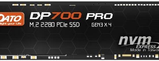 Dato DP700 PRO 256GB M.2 2280 PCle NVme SSD