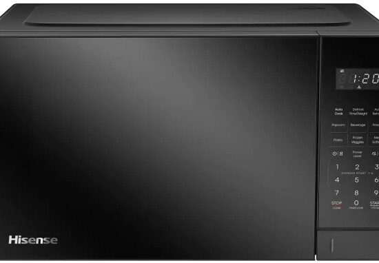 Hisense 45 Litre Electronic  Matt Black Microwave Oven