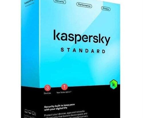 Kaspersky 3 Device Standard Internet Security Software