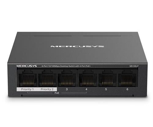 Mercusys MS106LP 6-Port Desktop Switch