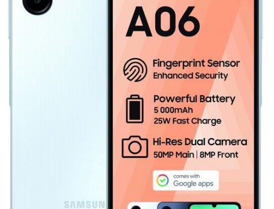 Samsung Galaxy A06 4GB-64GB light Blue