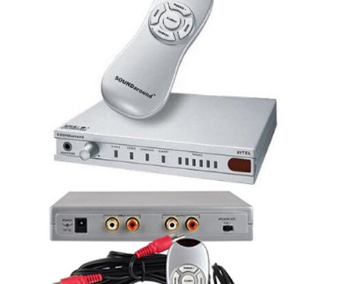 Xitel Sound Around for Xbox 360 DVD Audio from 2 Speakers