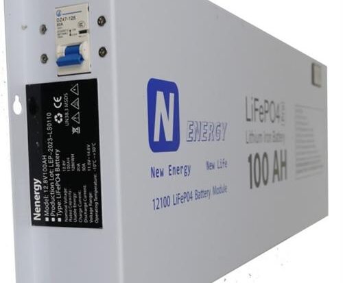 Solarix Nenergy 12V 100Ah LiFePo4 Single Battery Module