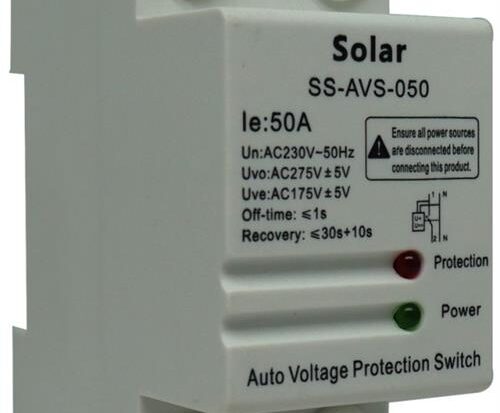 Solarix Auto Voltage Protection Switch