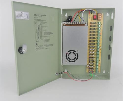 Securnix 12VDC 20Amp 18 Channel CCTV power supplies Box