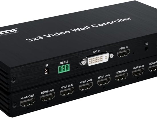 UniQue 3x3 HDMI Video Wall Controller