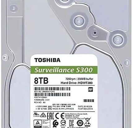 Toshiba S300 3.5 Inch Surveillance SATA Hard Drive Disk