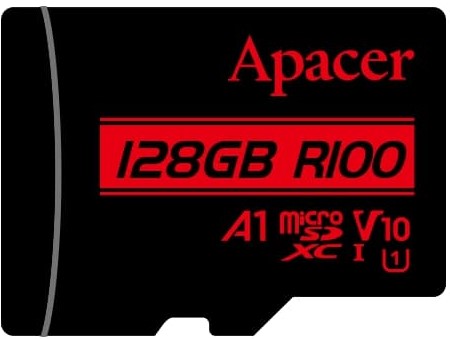 Apacer MicroSDHC Class10 V10 128GB Memory Card