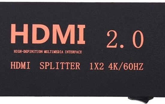 UniQue 4K Metal 2 Port HDMI Splitter