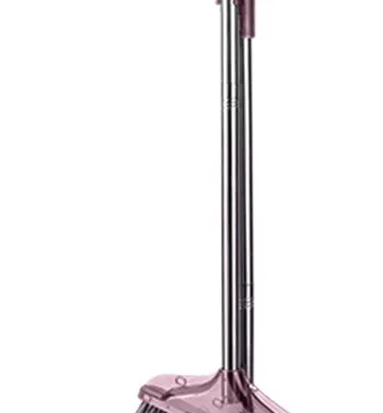 Casey Long Handle Standing Dustpan And Broom Purple