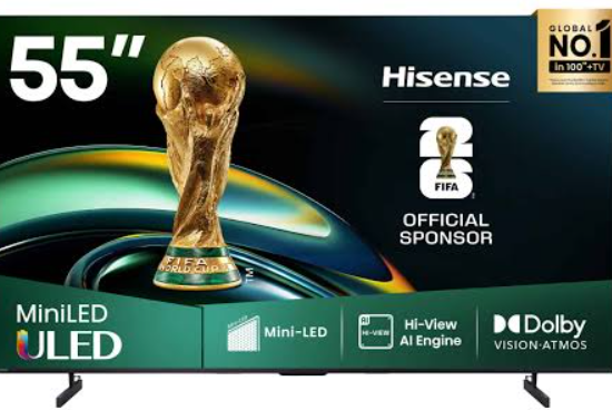 Hisense 55 Inch UHD Mini LED Smart TV