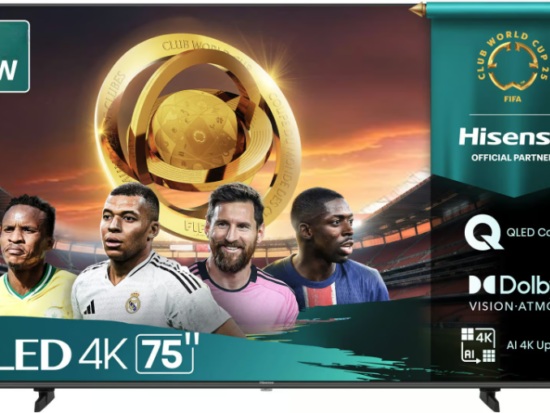 Hisense Q6Q 75 Inch QLED VIDAA Smart LED TV
