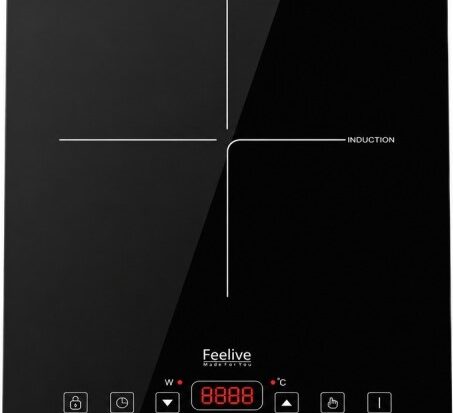 Feelive Single Plate 2000W Portable Induction Cooker