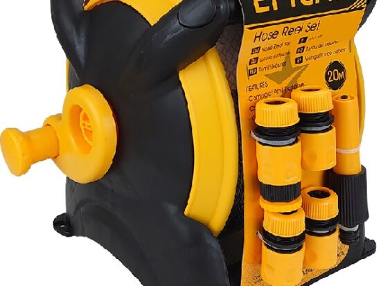 Epica Star 20 Meter Hose Reel Set With Handle And Nozzle