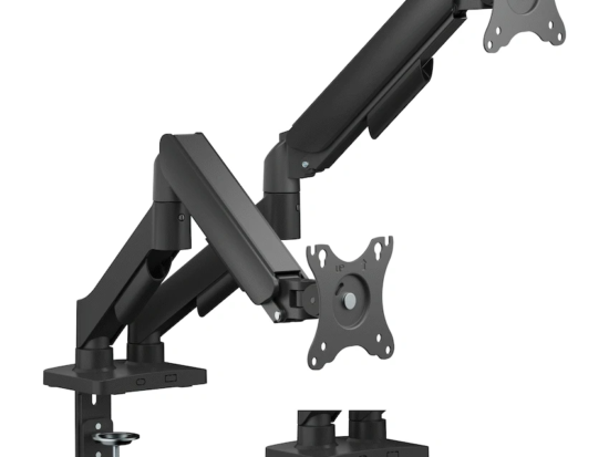 Volkano 17 to 32 Inch Full Motion Dual Monitor Desk Mount