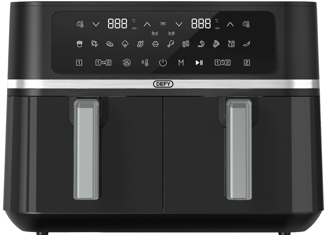Defy 8.4 Litres Dual Basket Digital Touch Control Air Fryer